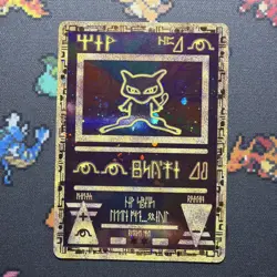 Ancient Mew Holo Rare Movie Promo Card Nintendo 1999-2000 Pokemon TCG MP - Image 1
