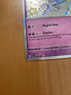 Kirlia - 154/091 Pokemon Paldean Fates Holo Shiny Rare NM Pokemon Card Fast Ship - Image 2