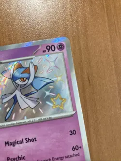 Kirlia - 154/091 Pokemon Paldean Fates Holo Shiny Rare NM Pokemon Card Fast Ship - Image 4