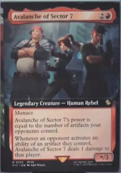 Avalanche of Sector 7 (Extended Art) - Commander: FINAL FANTASY: #150 Nm C252 - Image 1