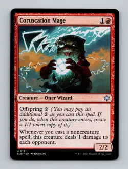 Coruscation Mage Bloomburrow Non-Foil MTG NM - Image 1