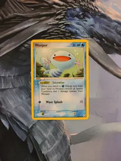 Wooper 81/109 Team Rocket Returns Moderate Play Pokemon TCG Card - MP - Image 1