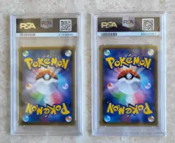 Lot (2) Espeon & Umbreon Pokemon Japanese XY 1st Edition PSA 10 GEM MINT - Image 2