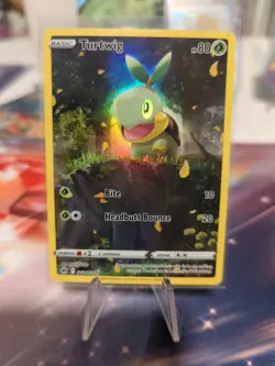 Pokemon TCG Turtwig Crown Zenith: Galarian Gallery Gg31/Gg70 Holo Holo Rare - Image 1