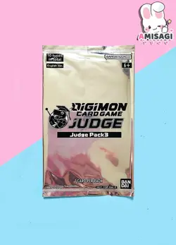 Digimon Card Game JUDGE Pack Vol. 3 Booster ENG PROMO Anime Manga Promo TCG 1x - Image 1