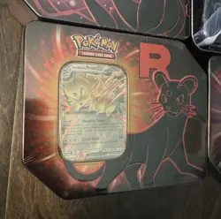 Pokemon Team Rocket Tin Set of 3 + 2022 Fall Collectors Chest NEW / SEALED !! - Image 4