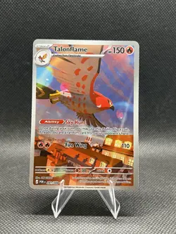 Talonflame 091/088 - 🌊 Perfect Order Illustration Rare Pokemon TCG Holo 🖤 - LP - Image 1