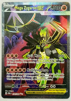 2026 Pokemon TCG Mega Zygarde ex 104/088 Ultra Rare Perfect Order Excellent-NM/M - Image 1