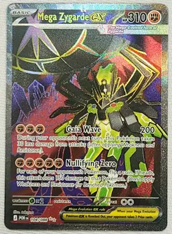 2026 Pokemon TCG Mega Zygarde ex 104/088 Ultra Rare Perfect Order Excellent-NM/M - Image 2