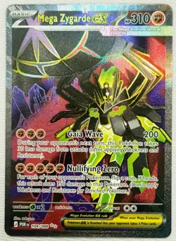 2026 Pokemon TCG Mega Zygarde ex 104/088 Ultra Rare Perfect Order Excellent-NM/M - Image 3