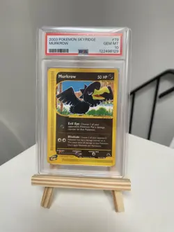 pokemon murkrow Psa 10 Skyridge 79/144 Non-holo Low Pop 40 - Image 1