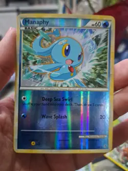 Pokemon TCG Manaphy Unleashed 3/95 Reverse Holo Rare FRESH - Image 1