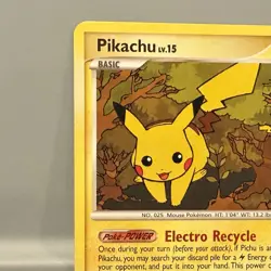 Pikachu Mysterious Treasures 94/123 Pokemon TCG DPBP#026 - Image 3