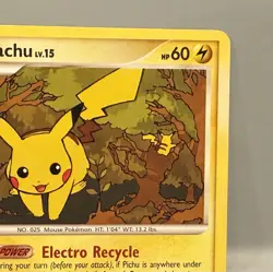 Pikachu Mysterious Treasures 94/123 Pokemon TCG DPBP#026 - Image 4