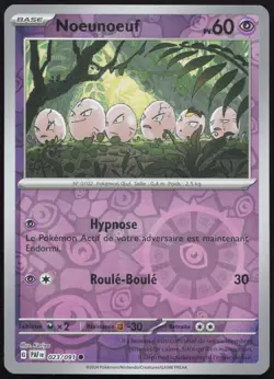Carte Pokemon Noeunoeuf 023/091 Reverse Destinees de Paldea Francais - Image 1