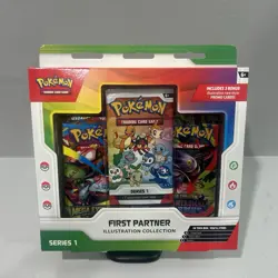 Pokemon First Partner Illustration Collection Volume 1 Sealed Box New - Image 1