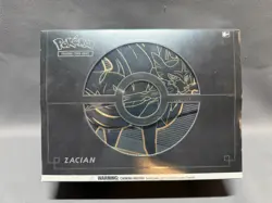 Pokemon TCG Sword & Shield Zacian ETB Elite Trainer Box Plus Factory Sealed - Image 1
