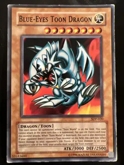 (2x) Yu-Gi-Oh! TCG Blue-Eyes Toon Dragon SDP-020 Common 1 LP 1 HP - Image 4