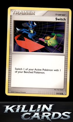 Switch 119/130 Pokemon Common Diamond and Pearl Card LP - Image 1