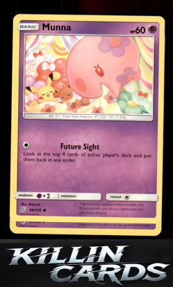Munna 88/236 Pokemon Common SM - Unified Minds Card LP - Image 1