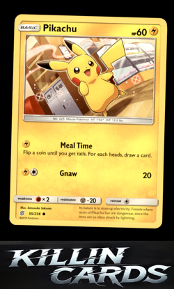 Pikachu (55) 55/236 Pokemon Common SM - Unified Minds Card NM - Image 1