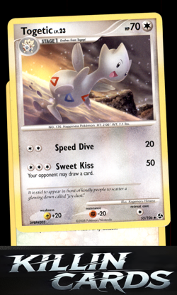 Togetic 55/106 Pokemon Uncommon Great Encounters Card LP - Image 1