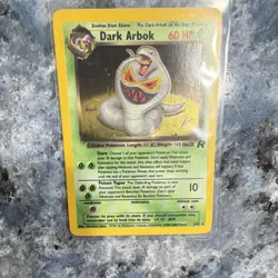 Dark Arbok 2/82 Team Rocket Holo Rare Unlimited Pokemon Card - Image 2