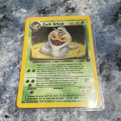 Dark Arbok 2/82 Team Rocket Holo Rare Unlimited Pokemon Card - Image 4