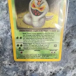 Dark Arbok 2/82 Team Rocket Holo Rare Unlimited Pokemon Card - Image 5