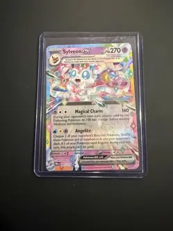Pokemon Sylveon EX Prismatic Evolutions Holo Card 41/131 SV - Image 2