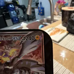 Pokemon Pikachu & Zekrom GX TAG TEAM Full Art Promo Holo SM168 SM Card - Image 4
