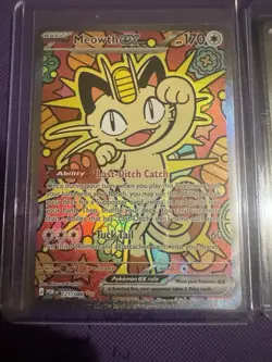 Pokemon TCG: Perfect Order MEOWTH ex Rare UR & SIR 3 Card Lot Set!! Illustrated - Image 2