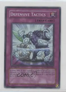 Defensive Tactics 1st Ed. YuGiOh Gladiator's Assault #GLAS-EN083 2007 - Image 1