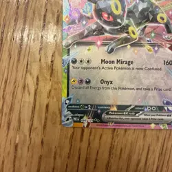 Pokemon TCG Umbreon EX 60/131 Double Rare Prismatic Evolutions Card NM - Image 5