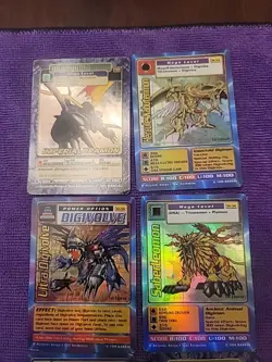 Digimon Holo 6 Card Lot 4 1st Edition Cards - Image 4