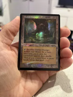 Fabled Passage NM Retro Frame Foil Promo Magic The Gathering MTG - Image 1