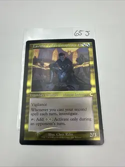 1x Lavinia, Foil to Conspiracy - Foil - Retro Frame Commander Party Promo Near M - Image 1