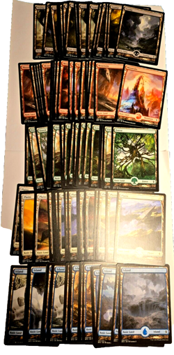 100x Full Art MTG Basic Land Lot - 20 of each type - Battle for Zendikar - MTG - Image 3