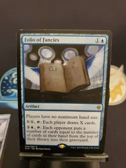 Folio of Fancies Throne of Eldraine Regular ELD 46 Rare -- BUY 2 GET 10% OFF - Image 1
