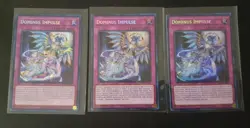3x Dominus Impulse - MP25-EN116 - Prismatic Secret Rare NM Playset Yugioh - Image 1
