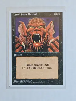 Howl from Beyond - Fourth Edition 4th - LP - MTG Magic - Common - Instant - Image 1