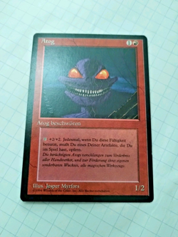 MTG Atog German FBB Regular Common - Bit of Edge Wear - See Pics - Image 1