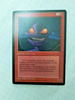 MTG Atog German FBB Regular Common - Bit of Edge Wear - See Pics - Image 2
