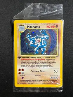 Machamp 8/102 Cosmos Holo Promo Pokemon 2-Player CD-Rom 1st Edition Sealed HP/MP - Image 1