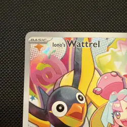 Pokemon TCG Iono’s Wattrel 231/217 Illustration Rare Ascended Heroes English NM - Image 2