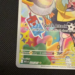 Pokemon TCG Iono’s Wattrel 231/217 Illustration Rare Ascended Heroes English NM - Image 5