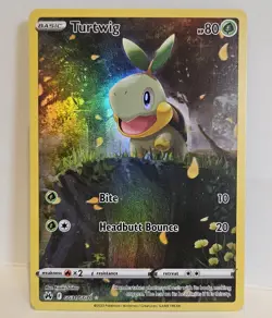 Pokemon Turtwig GG31/GG70 Crown Zenith Galarian Gallery Ultra Rare NM Pack Fresh - Image 1