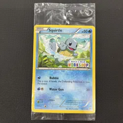 Pokemon TCG Squirtle Stamped Promo Card 14/101 Sealed Build-A-Bear Edition - Image 1