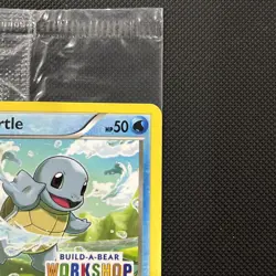 Pokemon TCG Squirtle Stamped Promo Card 14/101 Sealed Build-A-Bear Edition - Image 3