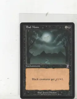 Bad Moon 121 Time Spiral Timeshifted MTG Magic Card x1 1x Single LP - Image 1